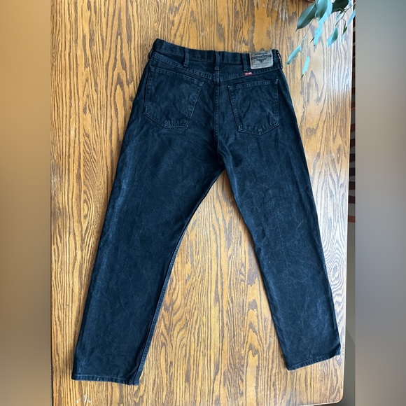 Vintage Wrangler denim.  Marked size 34x32 men. - Picture 4 of 5